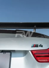 RW Carbon DTM Style Carbon Fiber Rear Wing BMW F80 | F87 | F22 2012-2021                                     - bmwf8x056 - Image 2
