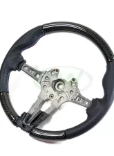 RW Carbon Steering Wheel Replacement Carbon Fiber BMW M3 | M4 2015-2020                                     - bmwf8x065 - Image 2