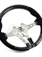 RW Carbon Steering Wheel Replacement Carbon Fiber BMW M3 | M4 2015-2020                                     - bmwf8x065 - Image 2