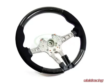 RW Carbon Steering Wheel Replacement Carbon Fiber BMW M3 | M4 2015-2020 - bmwf8x065
