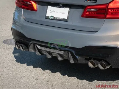 RW Carbon Performance Style CF Diffuser BMW F90 M5 2018-2022 - bmwf9001