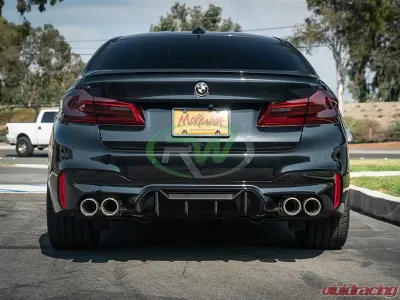 RW Carbon Performance Style CF Diffuser BMW F90 M5 2018-2022 - bmwf9001