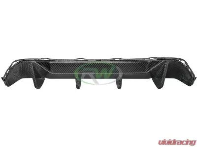 RW Carbon Performance Style CF Diffuser BMW F90 M5 2018-2022 - bmwf9001
