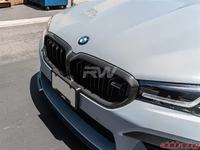 RW Carbon Fiber Grille Surrounds BMW F90 M5 2021-2022 - bmwf90028