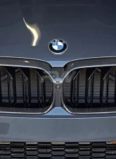 RW Carbon Fiber Grille Surrounds BMW F90 M5 2021-2022                                     - bmwf90028 - Image 3