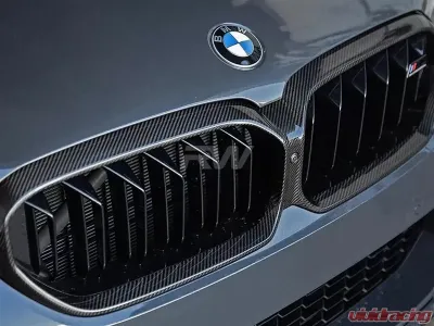 RW Carbon Fiber Grille Surrounds BMW F90 M5 2021-2022 - bmwf90028