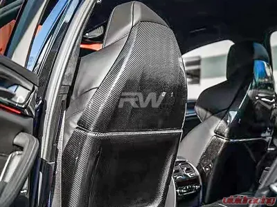 RW Carbon Fiber Seat Backs BMW F90 M5 2018-2022 - bmwf90031