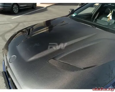 RW Carbon CS Style Carbon Fiber Hood BMW M5 G30 | F90 2017-2023 - bmwf90038