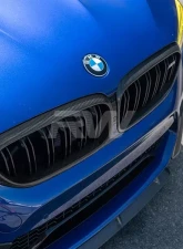 RW Carbon Fiber Grille Surrounds BMW F90 M5 2018-2020                                     - bmwf9006 - Image 6