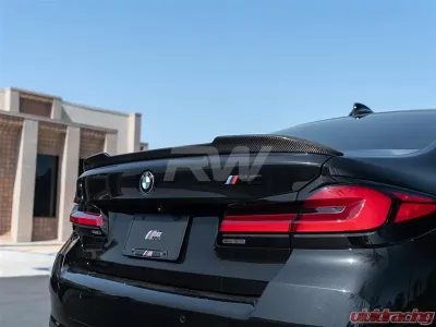 RW Carbon CS Style Carbon Fiber Trunk Spoiler BMW G30 | F90 2017-2021 - bmwf9011