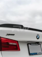 RW Carbon CS Style Carbon Fiber Trunk Spoiler BMW G30 | F90 2017-2021                                     - bmwf9011 - Image 2