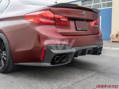 RW Carbon 3D Style Carbon Fiber Diffuser BMW F90 M5 2018-2022 - bmwf9012