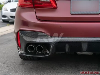 RW Carbon 3D Style Carbon Fiber Diffuser BMW F90 M5 2018-2022 - bmwf9012