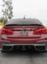 RW Carbon 3D Style Carbon Fiber Diffuser BMW F90 M5 2018-2022                                     - bmwf9012 - Image 3