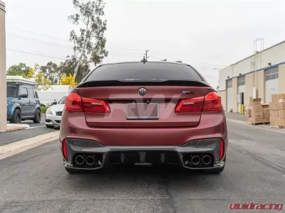 RW Carbon 3D Style Carbon Fiber Diffuser BMW F90 M5 2018-2022 - bmwf9012