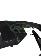 RW Carbon 3D Style Carbon Fiber Diffuser BMW F90 M5 2018-2022                                     - bmwf9012 - Image 6