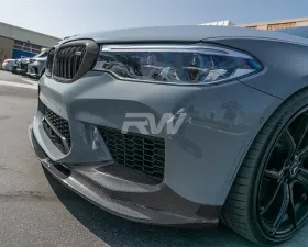 RW Carbon 3D Style Carbon Fiber Front Lip BMW F90 M5 2018-2020