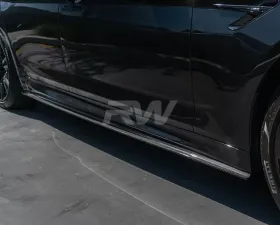 RW Carbon RWS Carbon Fiber Side Skirt Extensions BMW G30 | F90 2017-2022