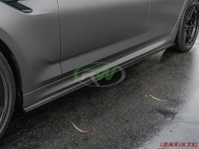 RW Carbon RWS Carbon Fiber Side Skirt Extensions BMW G30 | F90 2017-2022 - bmwf9015