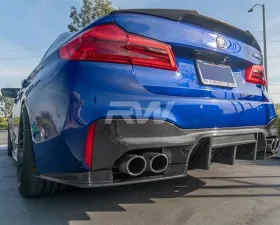 RW Carbon RWS Carbon Fiber Rear Diffuser BMW F90 M5 2018-2022