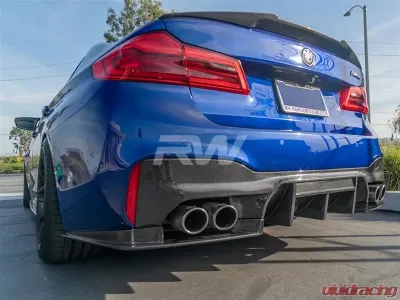 RW Carbon RWS Carbon Fiber Rear Diffuser BMW F90 M5 2018-2022 - bmwf9016