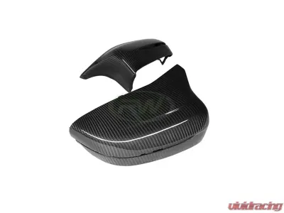 RW Carbon CF Mirror Cap Replacements BMW M5 | M8 2018-2022 - bmwf9018