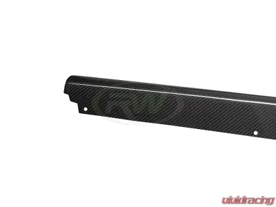RW Carbon 3D Style CF Side Skirt Extensions BMW G30 | F90 2017-2022 - bmwf9023
