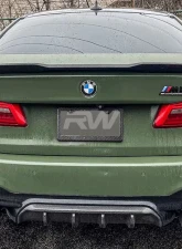 RW Carbon DTM Carbon Fiber Rear Diffuser BMW F90 M5 2018-2022                                     - bmwf9024 - Image 3