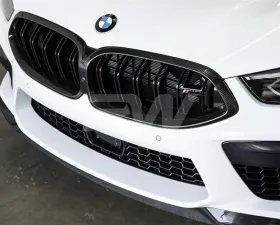 RW Carbon Fiber Grille Surrounds BMW M8 F91 | F92 | F93 2019+