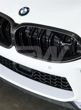 RW Carbon Fiber Grille Surrounds BMW M8 F91 | F92 | F93 2019+                                     - bmwf9101 - Image 4