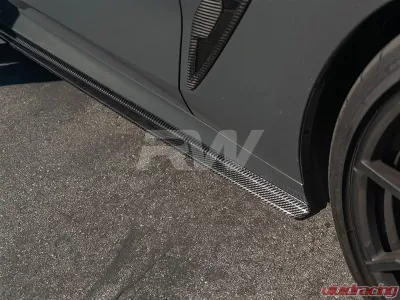 RW Carbon CF Side Skirt Extensions BMW G16 | F93 M8 2019+ - bmwf9203