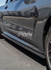 RW Carbon CF Side Skirt Extensions BMW G14 | G15 | F92 2019-2023                                     - bmwf9302 - Image 5