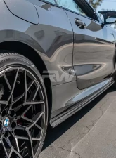 RW Carbon CF Side Skirt Extensions BMW G14 | G15 | F92 2019-2023                                     - bmwf9302 - Image 2
