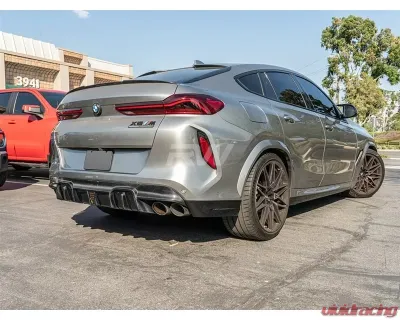 RW Carbon Man Style Carbon Fiber Diffuser BMW F95 X5M 2020-2023 - bmwf95014