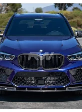 RW Carbon Carbon Fiber Canards BMW F95 X5M 2020-2023                                     - bmwf95018 - Image 2