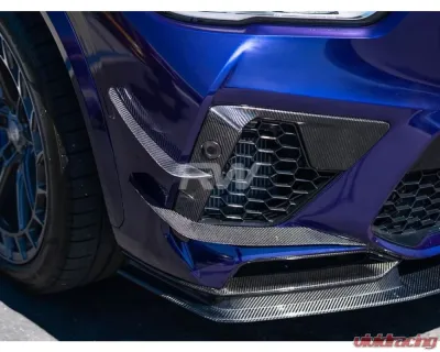 RW Carbon Carbon Fiber Canards BMW F95 X5M 2020-2023 - bmwf95018