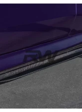 RW Carbon DTM Carbon Fiber Side Skirt Extensions BMW G05 X5 | F95 X5M 2019-2023                                     - bmwf95019 - Image 5