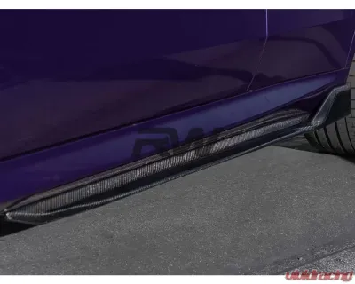 RW Carbon DTM Carbon Fiber Side Skirt Extensions BMW G05 X5 | F95 X5M 2019-2023 - bmwf95019
