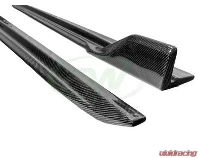 RW Carbon DTM Carbon Fiber Side Skirt Extensions BMW G05 X5 | F95 X5M 2019-2023 - bmwf95019
