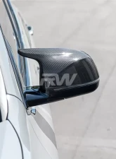 RW Carbon CF Mirror Cap Replacements BMW X3M | X4M | X5M 2019-2022                                     - bmwf9501 - Image 3