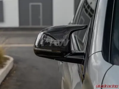 RW Carbon CF Mirror Cap Replacements BMW X3M | X4M | X5M 2019-2022 - bmwf9501