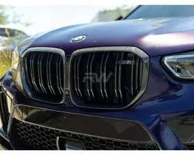 RW Carbon Carbon Fiber Grille Surrounds BMW F95 X5M 2020-2023