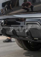 RW Carbon DTM Style Carbon Fiber Diffuser BMW X5M F95 | X6M F96 2020+                                     - bmwf9505 - Image 6