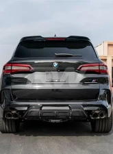 RW Carbon DTM Style Carbon Fiber Diffuser BMW X5M F95 | X6M F96 2020+                                     - bmwf9505 - Image 3