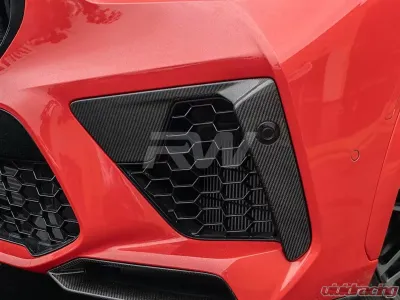 RW Carbon Fiber Front Bumper Trim BMW F95 X5M 2020-2022 - bmwf9506