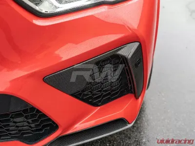 RW Carbon Fiber Front Bumper Trim BMW F95 X5M 2020-2022 - bmwf9506