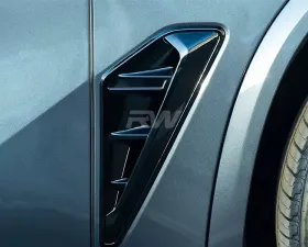 RW Carbon Gloss Black Fender Trims BMW F95 X5M | G05 X5 2019-2022