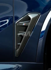 RW Carbon Fiber Side Vent Covers BMW F95 X5M 2020+                                     - bmwf9509 - Image 6