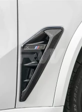 RW Carbon Fiber Side Vent Covers BMW F95 X5M 2020+                                     - bmwf9509 - Image 3