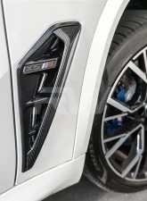 RW Carbon Fiber Side Vent Covers BMW F95 X5M 2020+                                     - bmwf9509 - Image 4